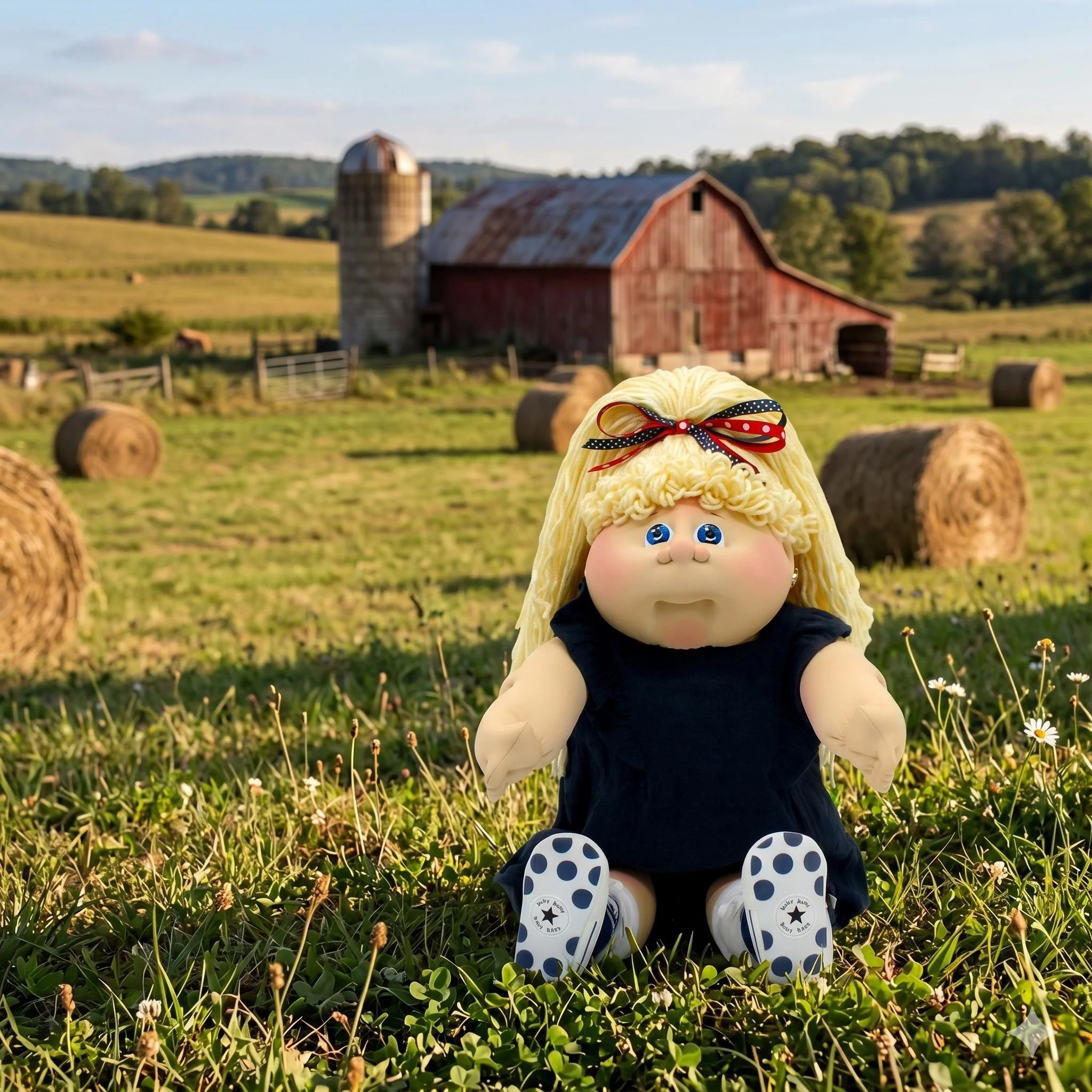 Hand-stitched Cabbage Patch Kids
